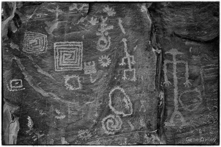 petroglyphs, Arizona 2010